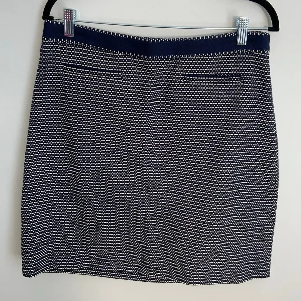 Brooks‎ Brothers Navy Cotton Women's skirt size 12